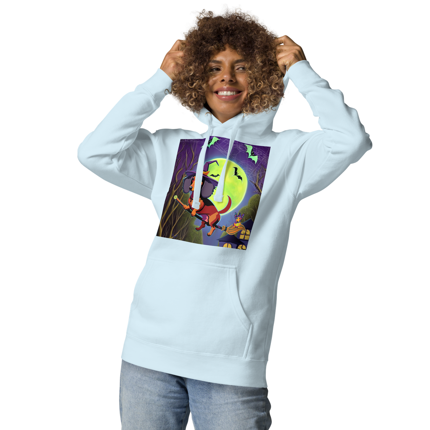Unisex Hoodie - Dachshund Halloween: a Halloweenie!
