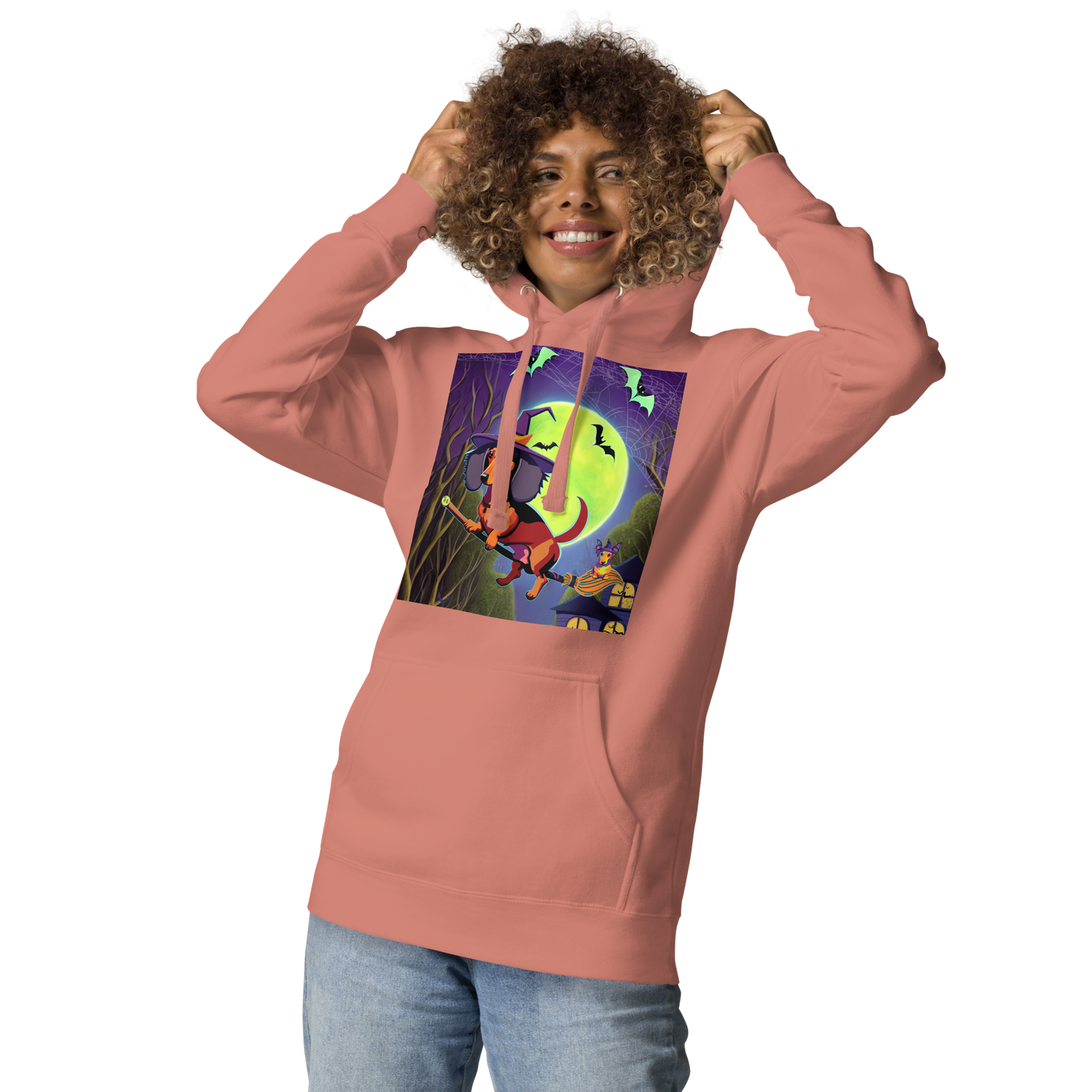 Unisex Hoodie - Dachshund Halloween: a Halloweenie!