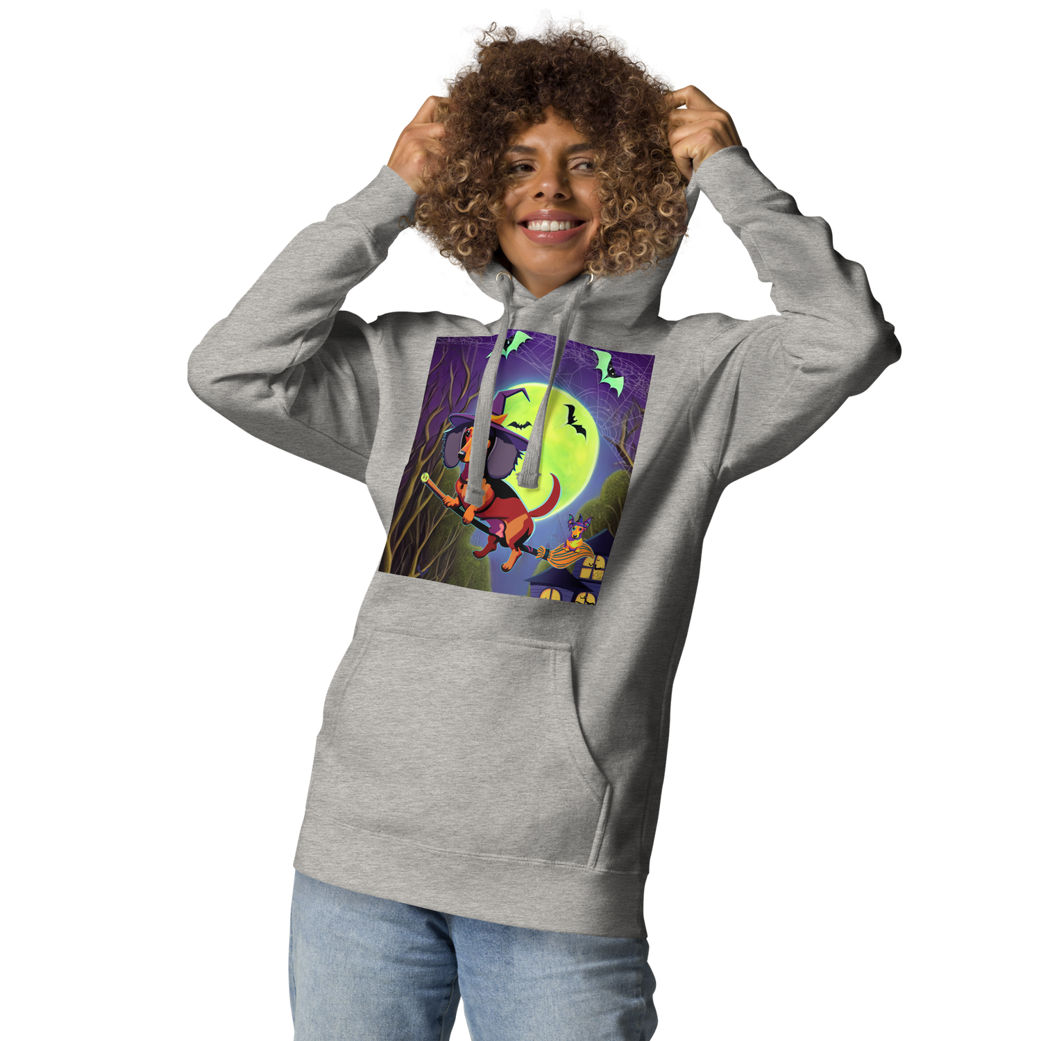 Unisex Hoodie - Dachshund Halloween: a Halloweenie!