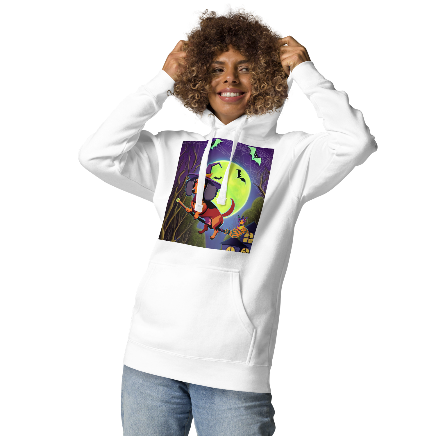 Unisex Hoodie - Dachshund Halloween: a Halloweenie!