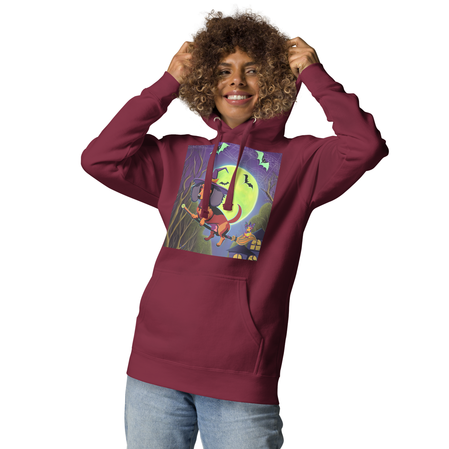 Unisex Hoodie - Dachshund Halloween: a Halloweenie!