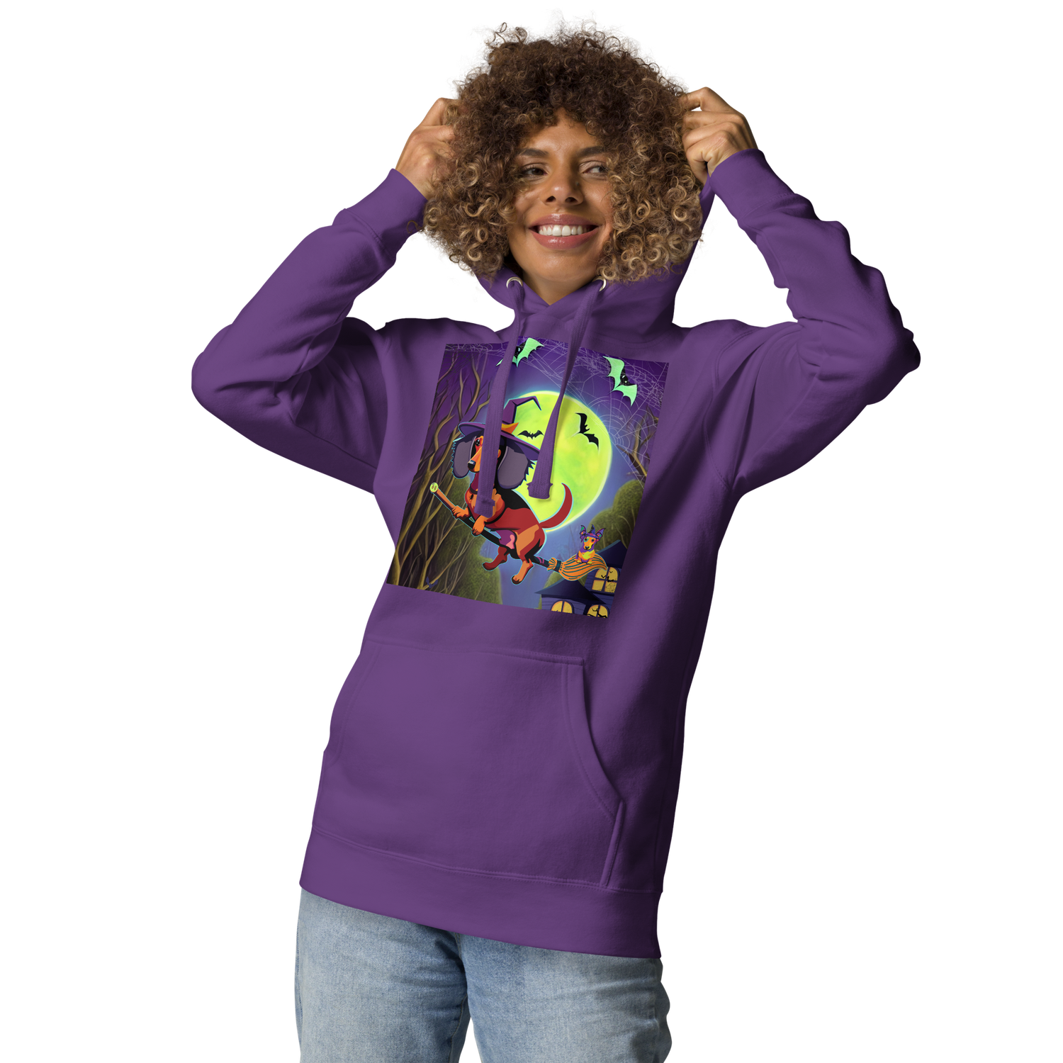 Unisex Hoodie - Dachshund Halloween: a Halloweenie!