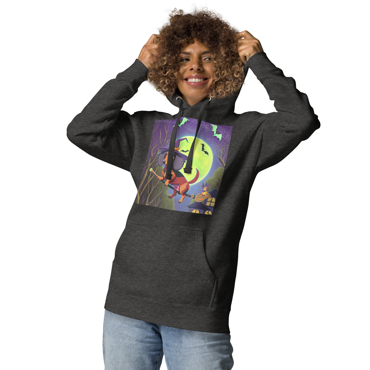 Unisex Hoodie - Dachshund Halloween: a Halloweenie!