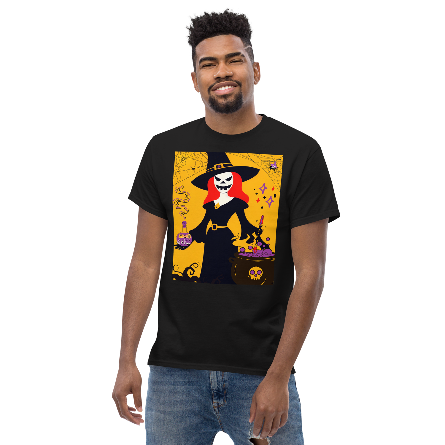 Unisex classic tee - Halloween - Pumpkin Spice Witch
