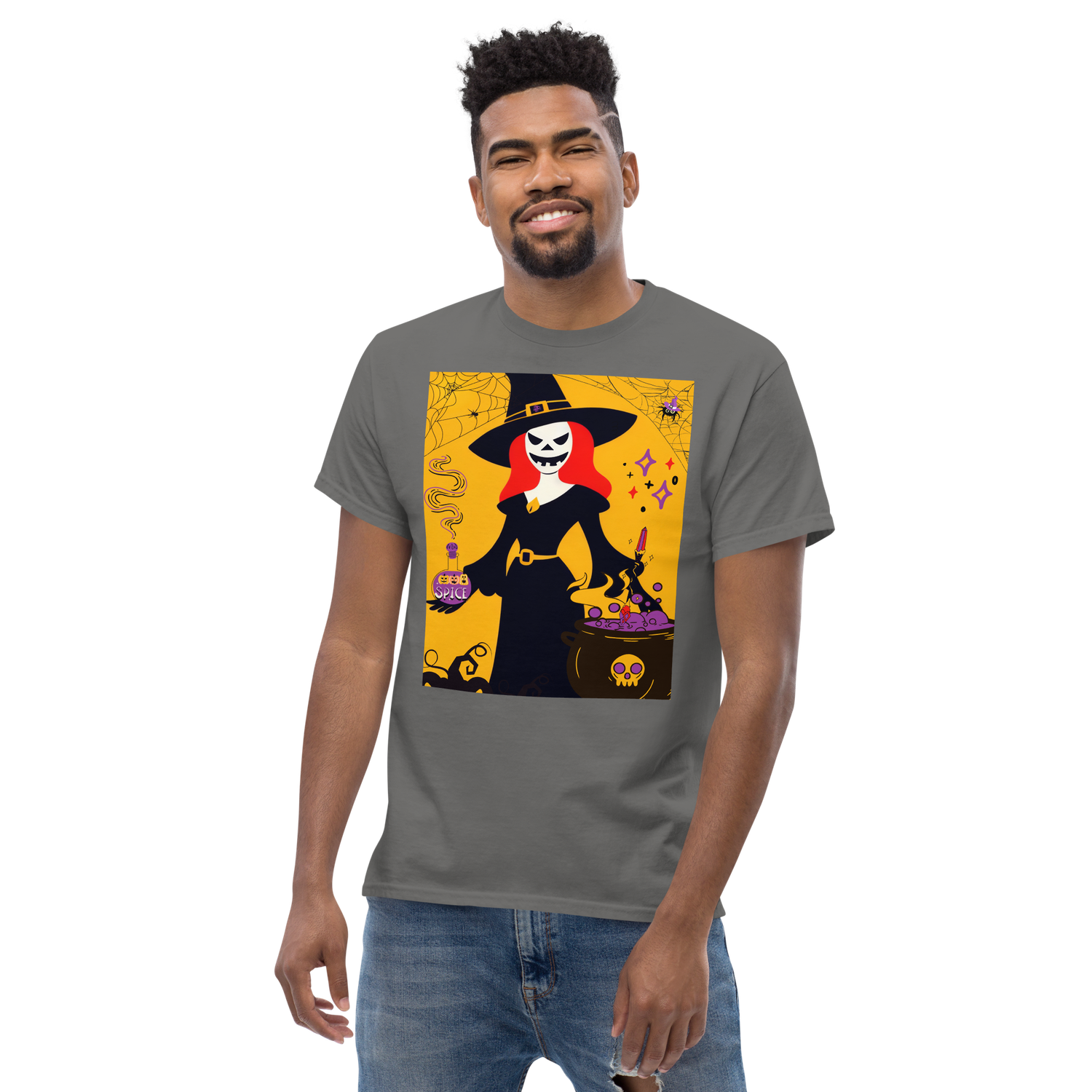Unisex classic tee - Halloween - Pumpkin Spice Witch