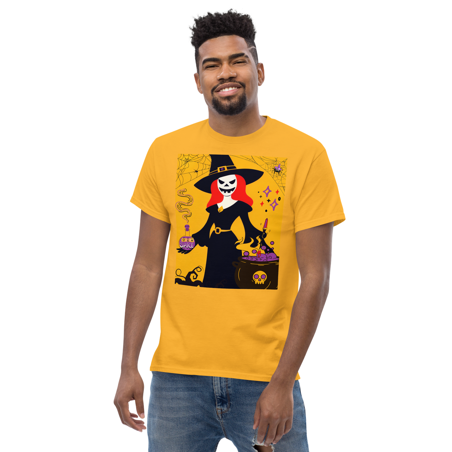 Unisex classic tee - Halloween - Pumpkin Spice Witch