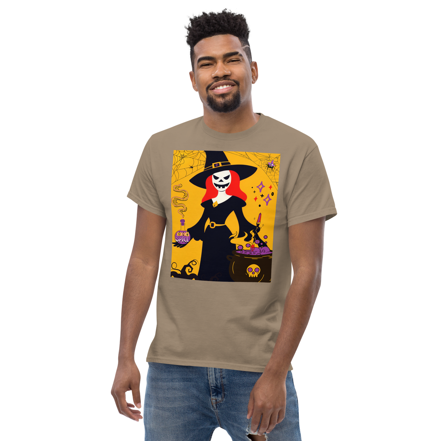Unisex classic tee - Halloween - Pumpkin Spice Witch
