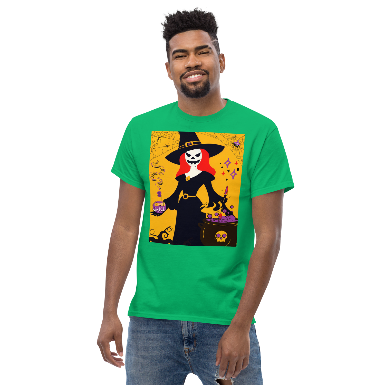 Unisex classic tee - Halloween - Pumpkin Spice Witch
