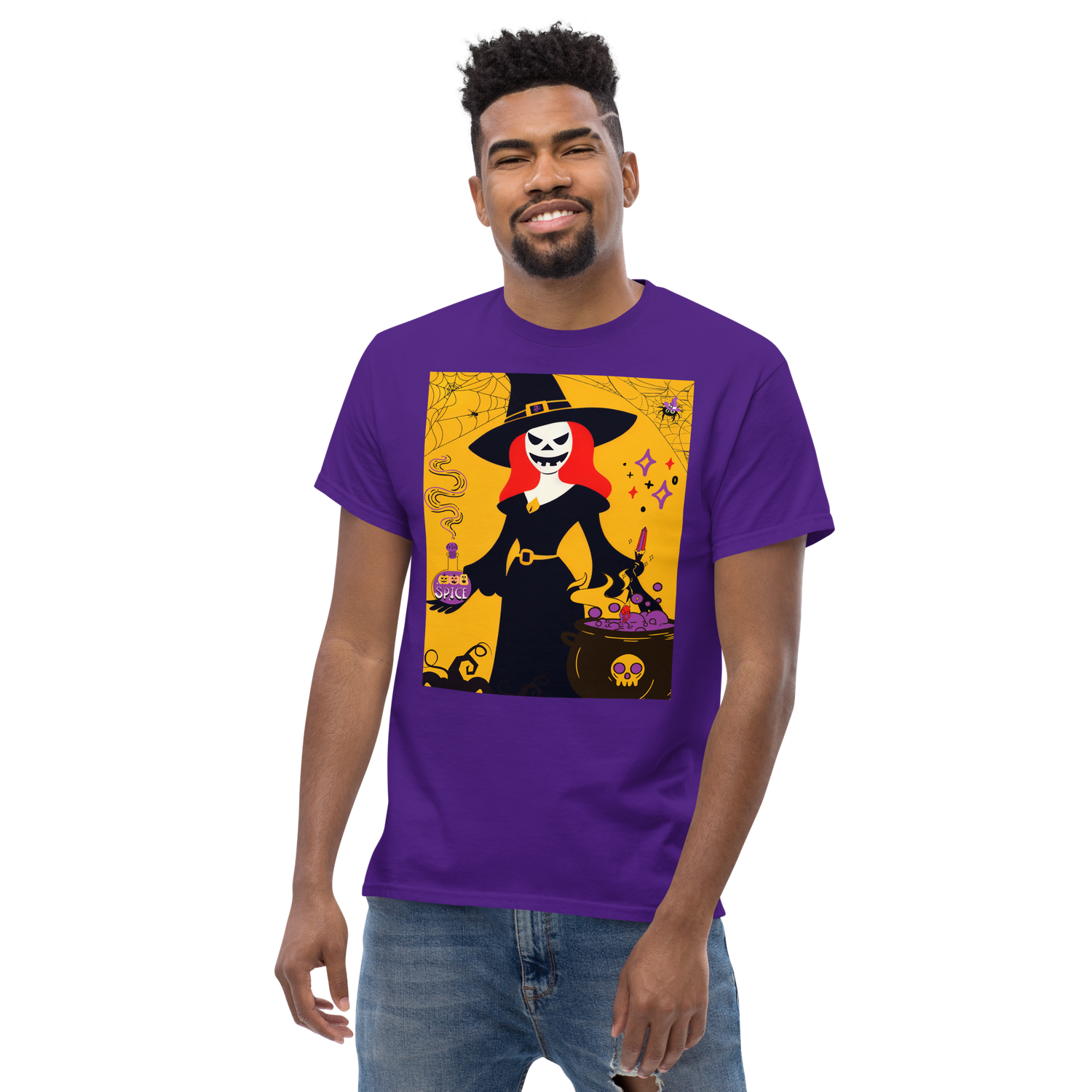 Unisex classic tee - Halloween - Pumpkin Spice Witch