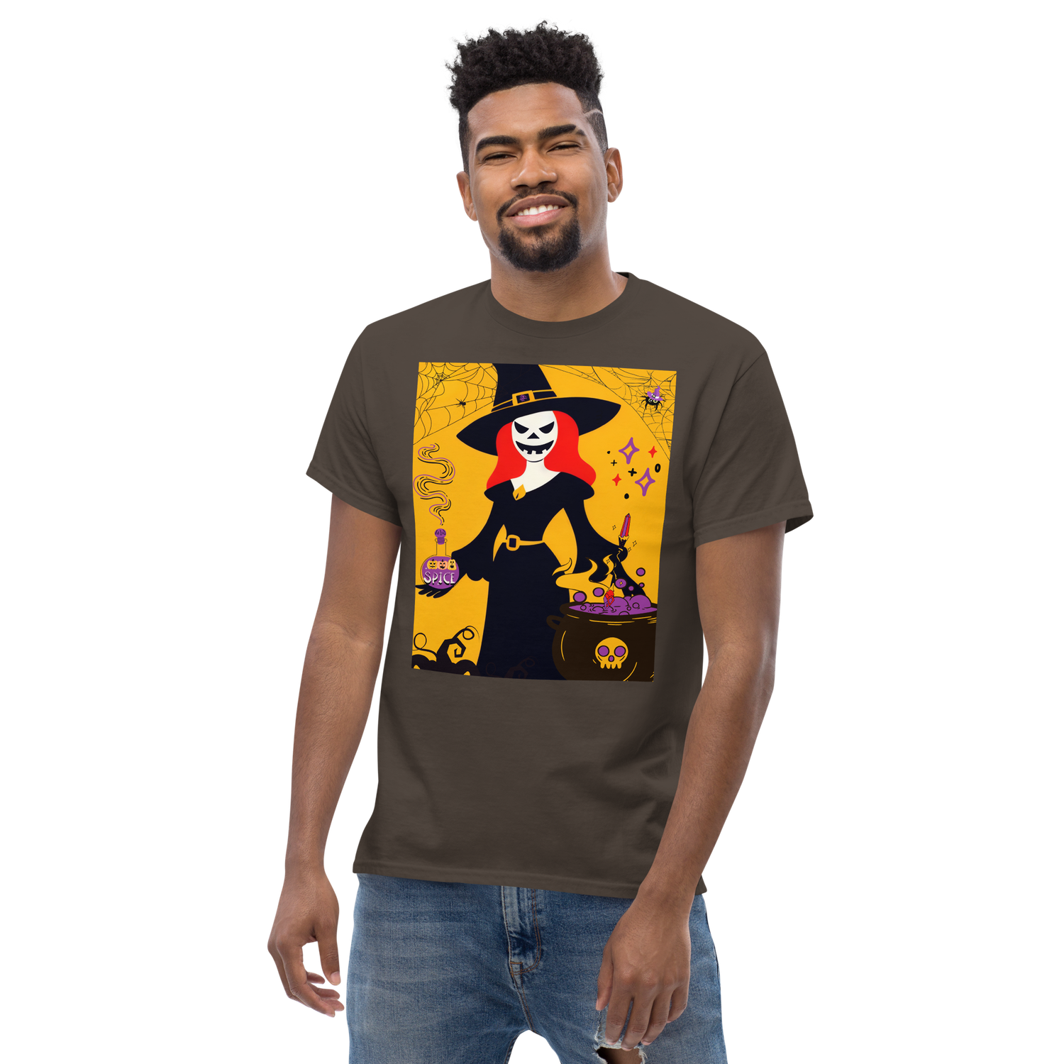Unisex classic tee - Halloween - Pumpkin Spice Witch