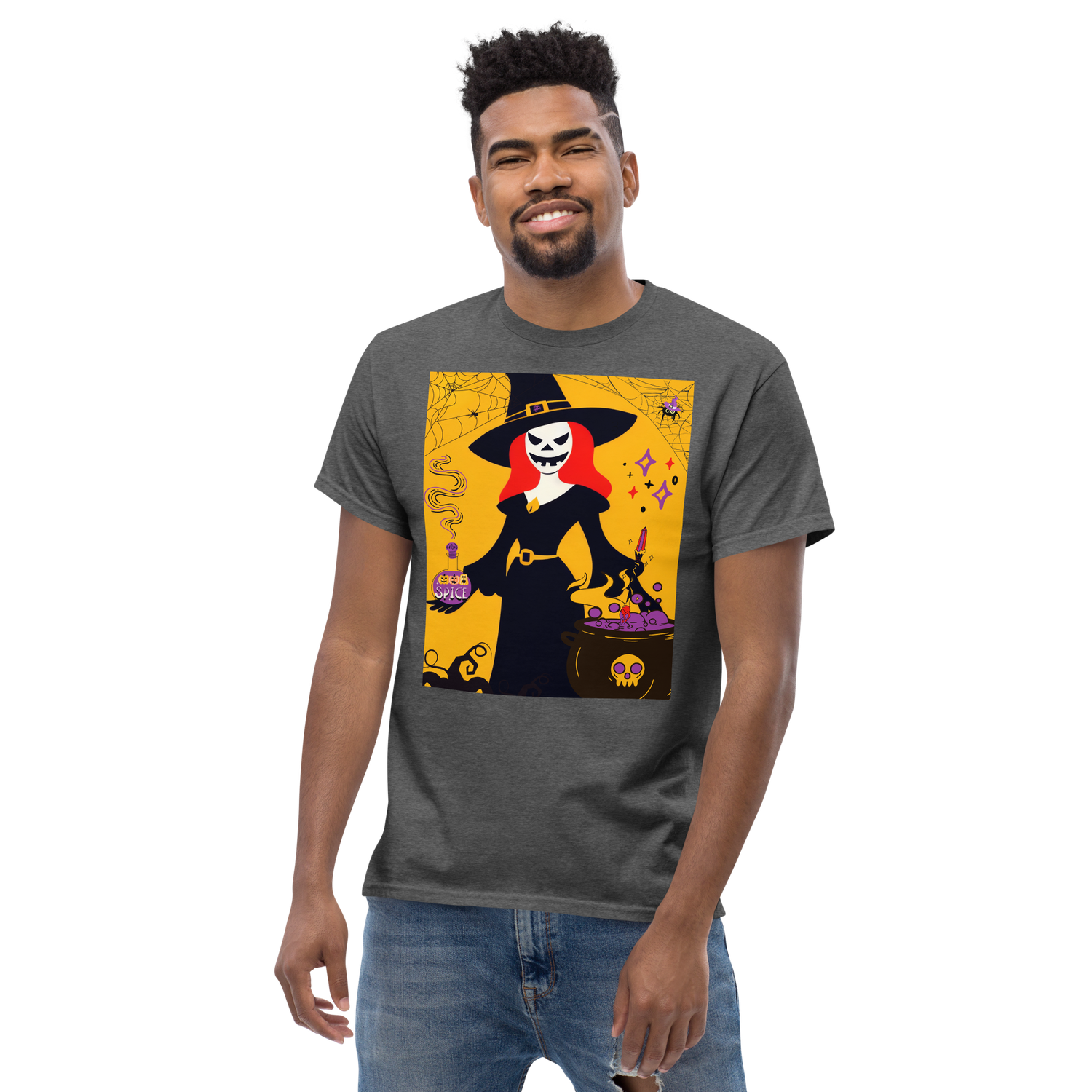 Unisex classic tee - Halloween - Pumpkin Spice Witch