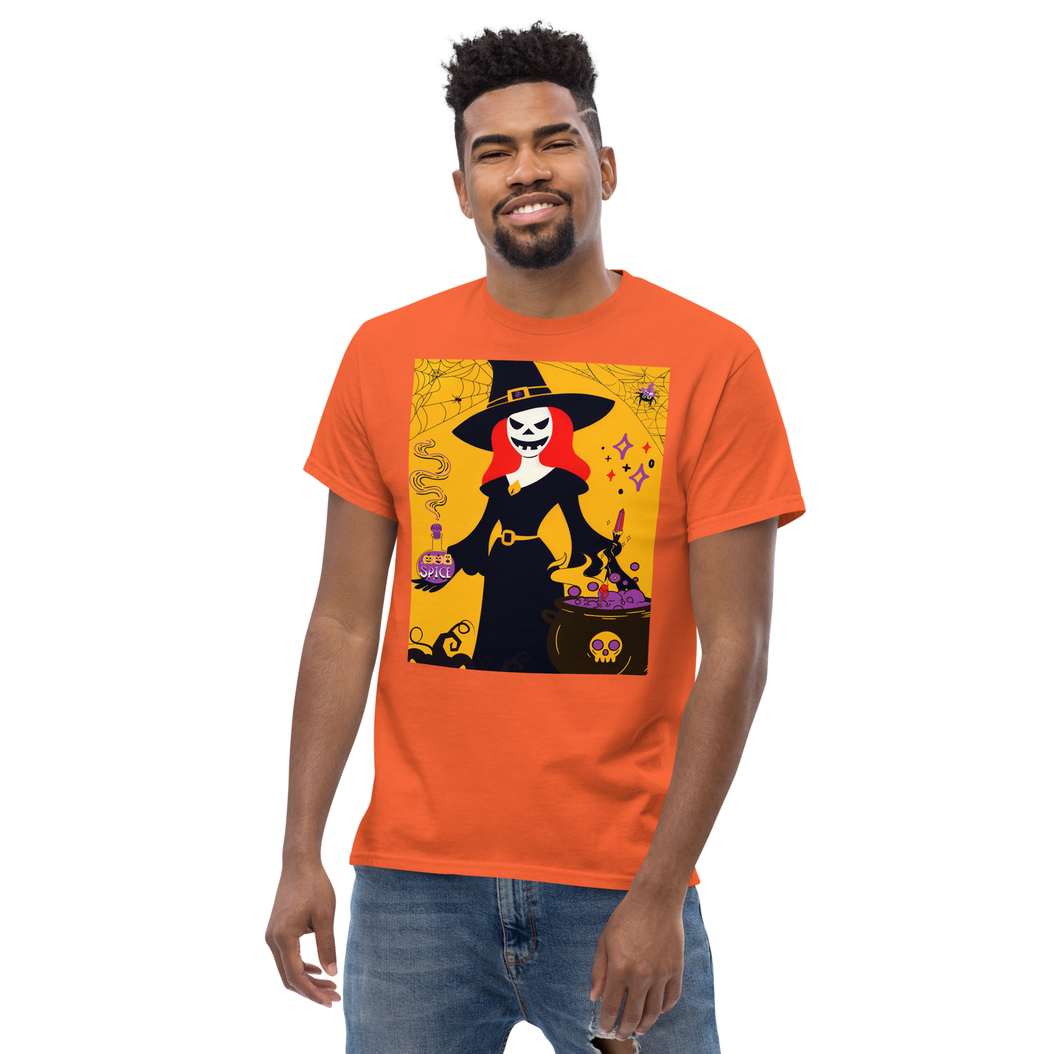 Unisex classic tee - Halloween - Pumpkin Spice Witch