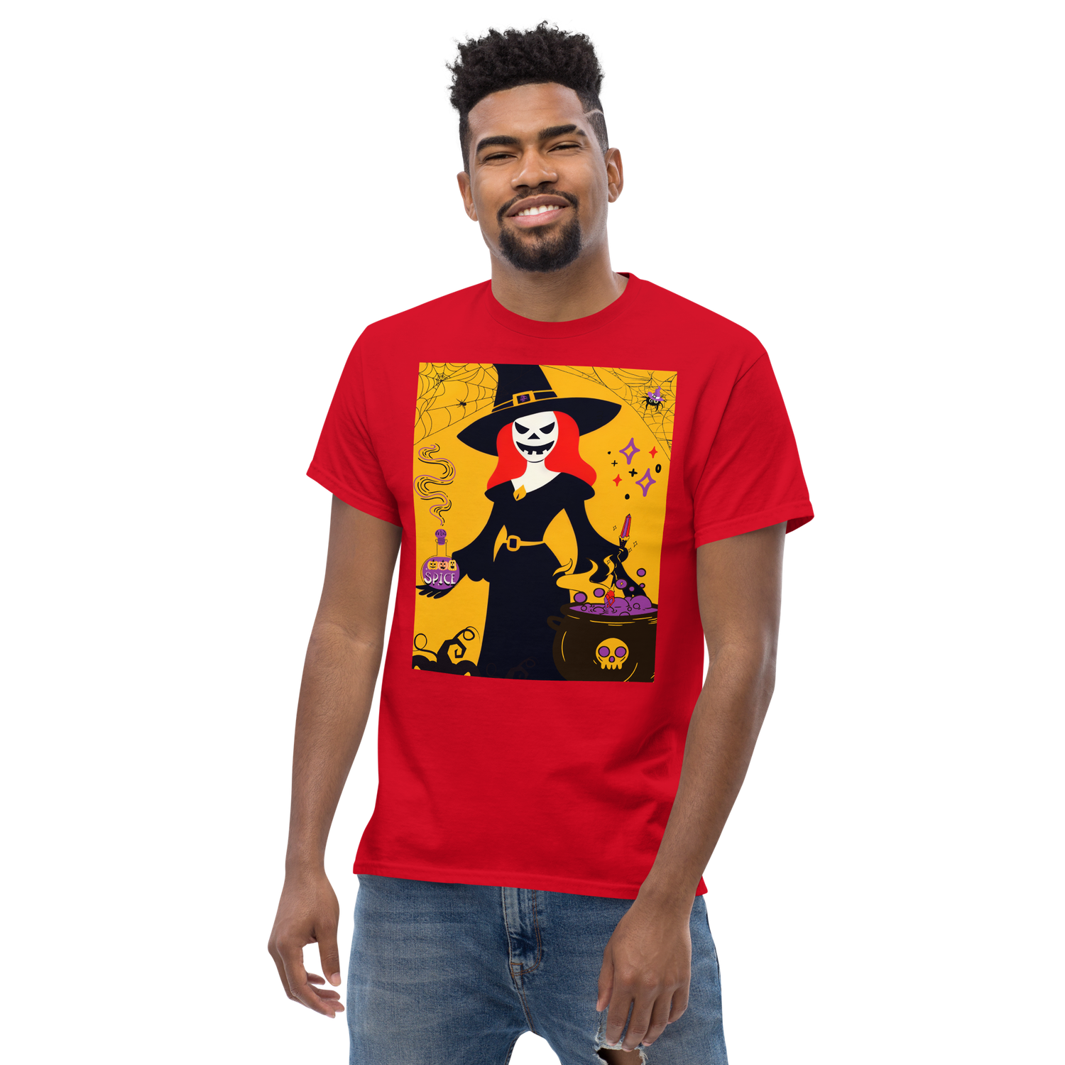 Unisex classic tee - Halloween - Pumpkin Spice Witch