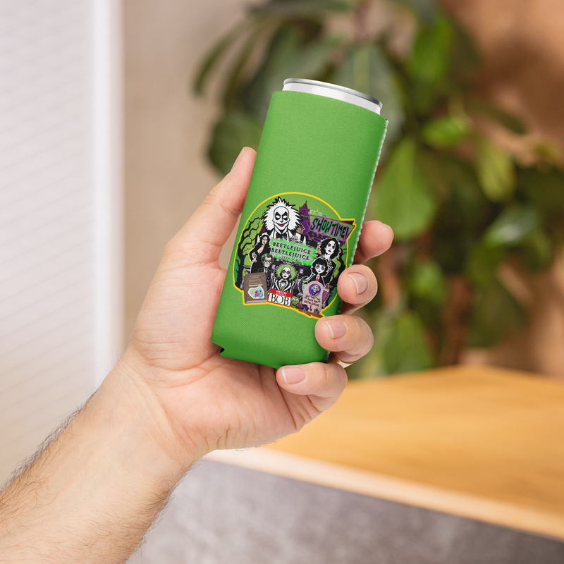 Beverage Can Cooler - It&#39;s Showtime: Beetlejuice, Beetlejuice!