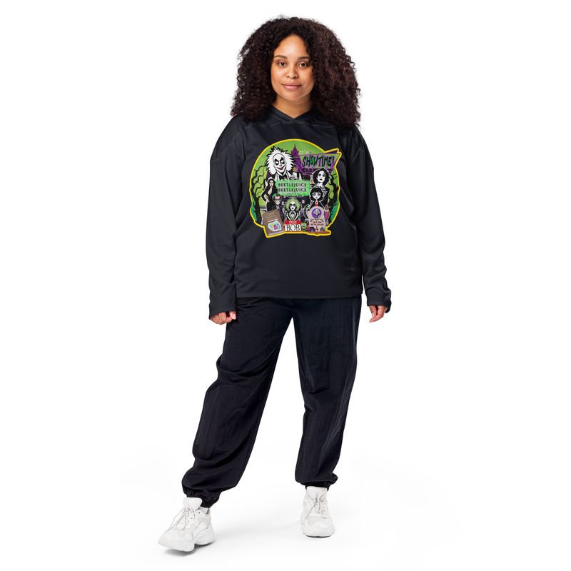 Hockey Jersey - It&#39;s Showtime: Beetlejuice, Beetlejuice!