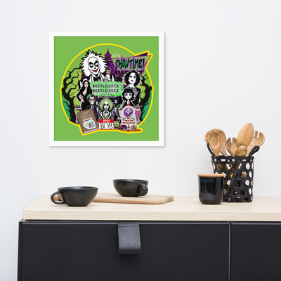 Framed Wall Art - It's Showtime: Beetlejuice, Beetlejuice!