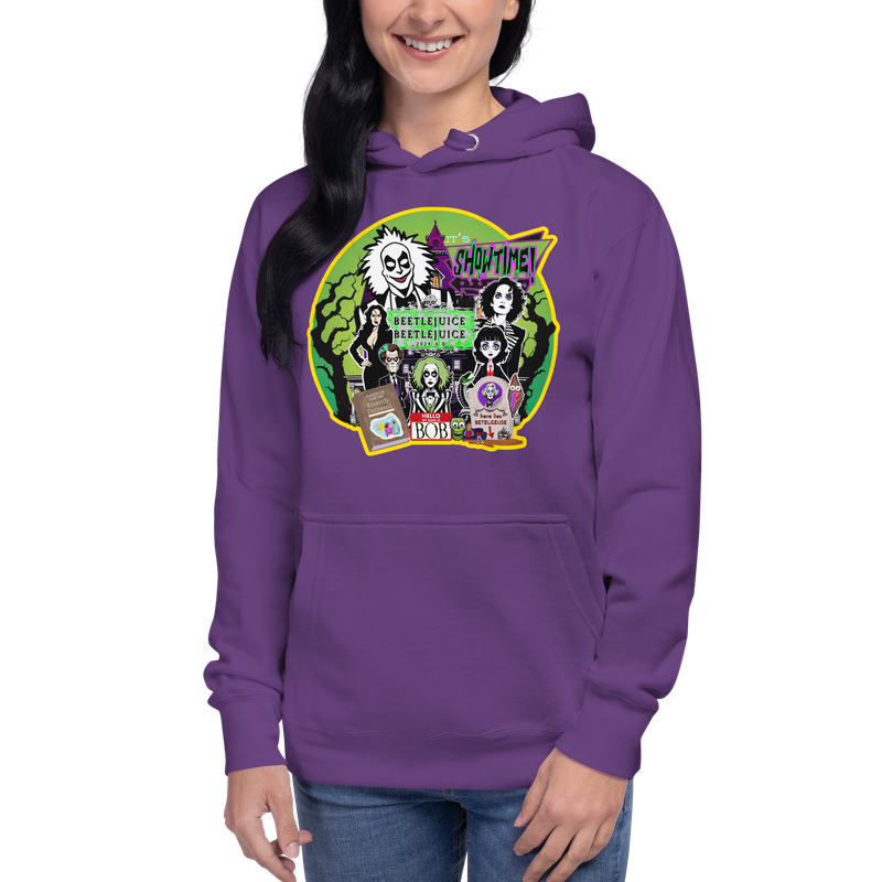 Unisex Hoodie - It's Showtime: Beetlejuice, Beetlejuice!