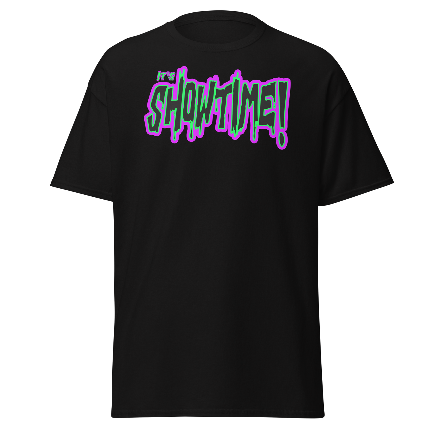 Unisex classic tee - Like A Pop Culture Mullet: Showtime In The Front &amp; Beetlejuice In The Back!