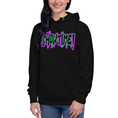 Unisex Hoodie  - Like A Pop Culture Mullet: Showtime In The Front &amp; Beetlejuice In The Back!