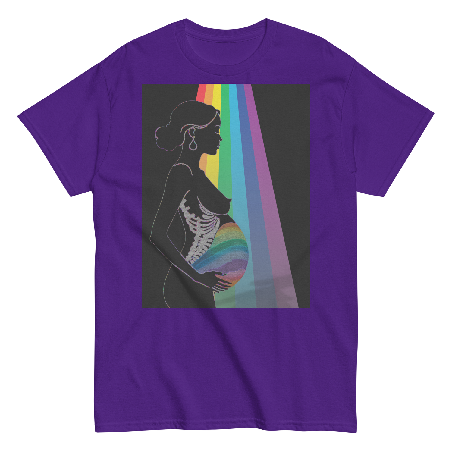Unisex classic tee - Motherhood - Rainbow Baby