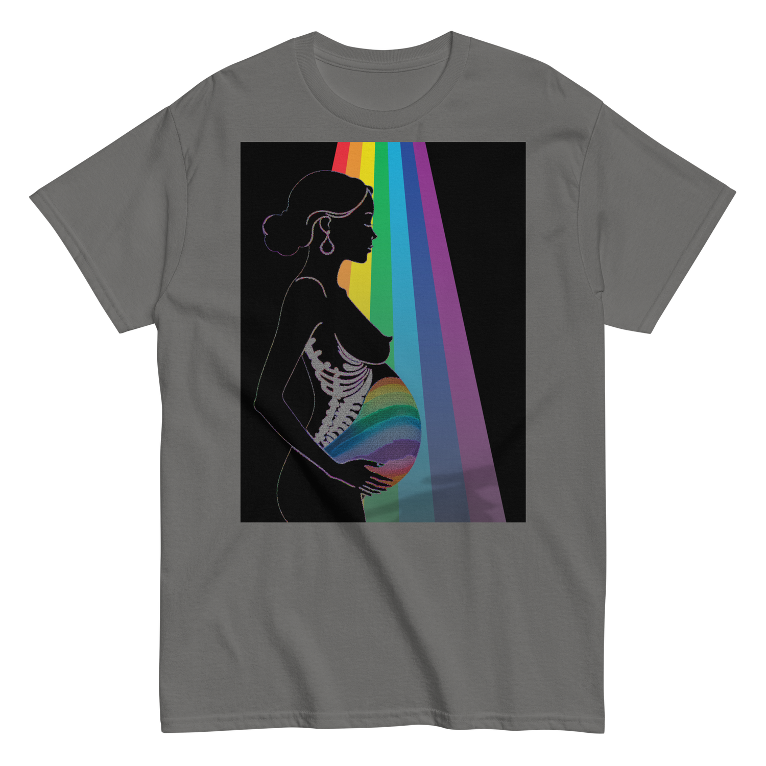 Unisex classic tee - Motherhood - Rainbow Baby