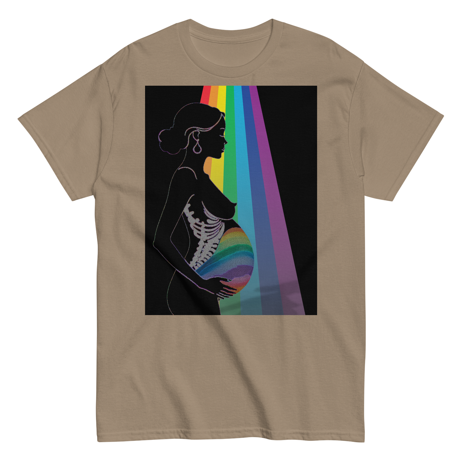 Unisex classic tee - Motherhood - Rainbow Baby