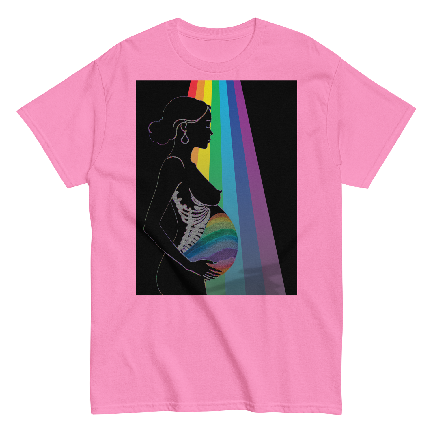 Unisex classic tee - Motherhood - Rainbow Baby
