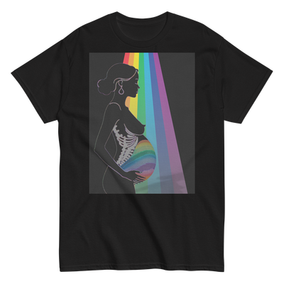 Unisex classic tee - Strength &amp; Love In Motherhood - Rainbow Baby
