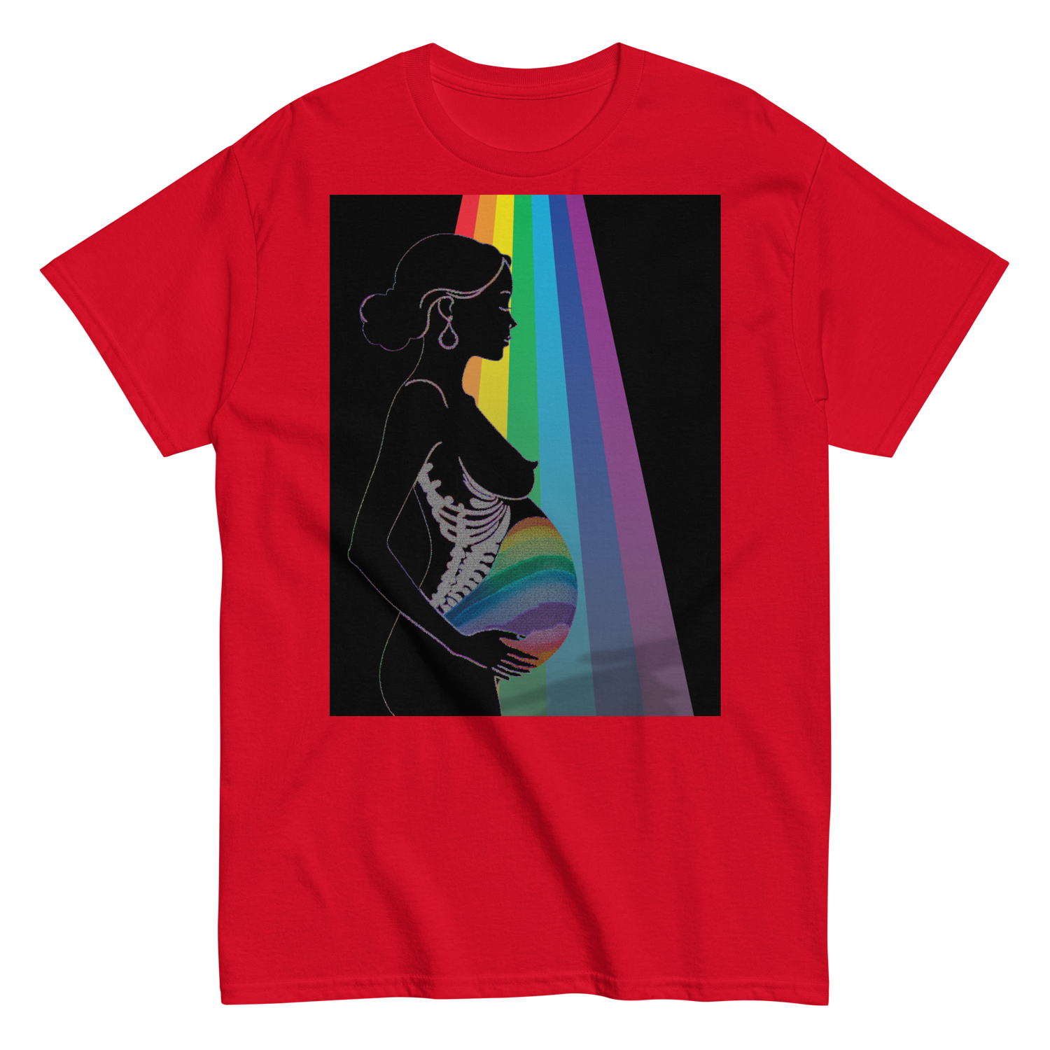 Unisex classic tee - Motherhood - Rainbow Baby