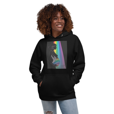Unisex Hoodie - Strength &amp; Love In Motherhood - Rainbow Baby