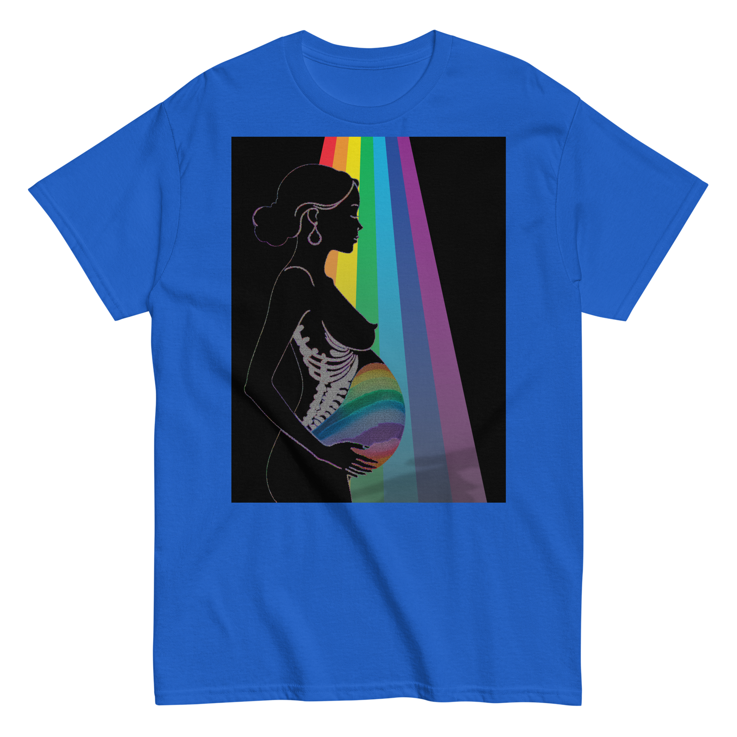 Unisex classic tee - Motherhood - Rainbow Baby