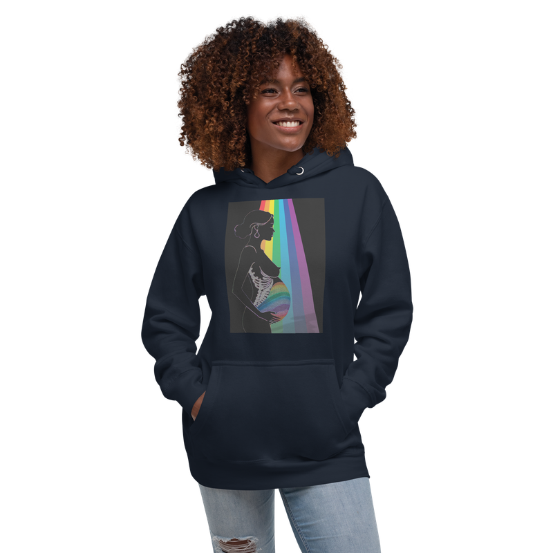 Unisex Hoodie - Motherhood - Rainbow Baby