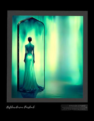 Throw Blanket - Reflective Portal