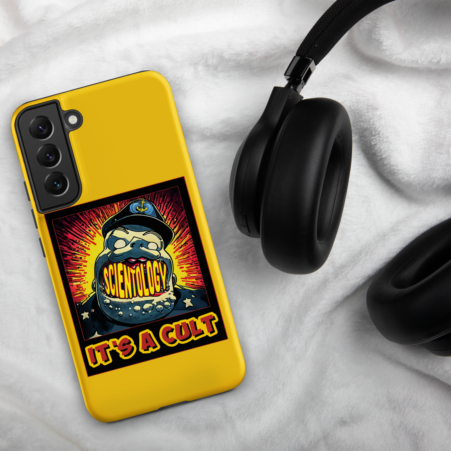 Tough case for Samsung® Phone - Scientology: Needs To Pay Taxes