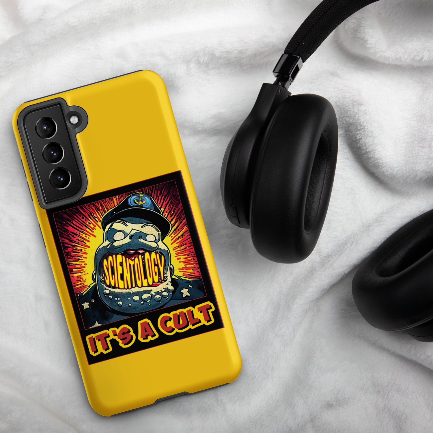 Tough case for Samsung® Phone - Scientology: Needs To Pay Taxes