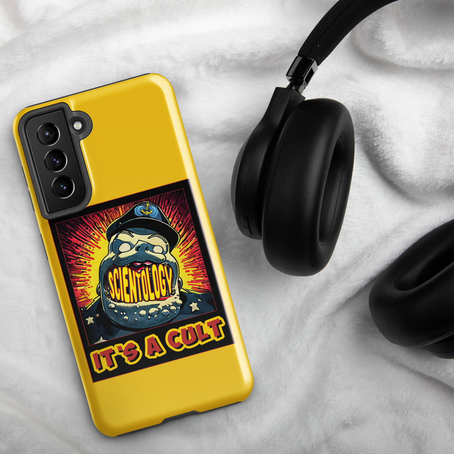 Tough case for Samsung® Phone - Scientology: Needs To Pay Taxes