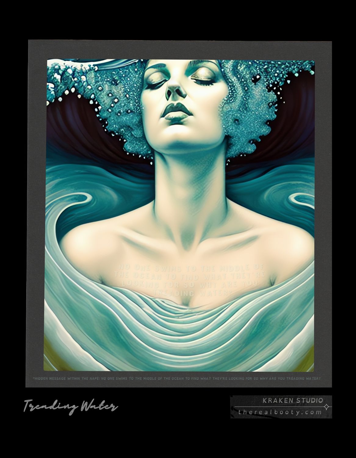 Throw Blanket - Treading Water