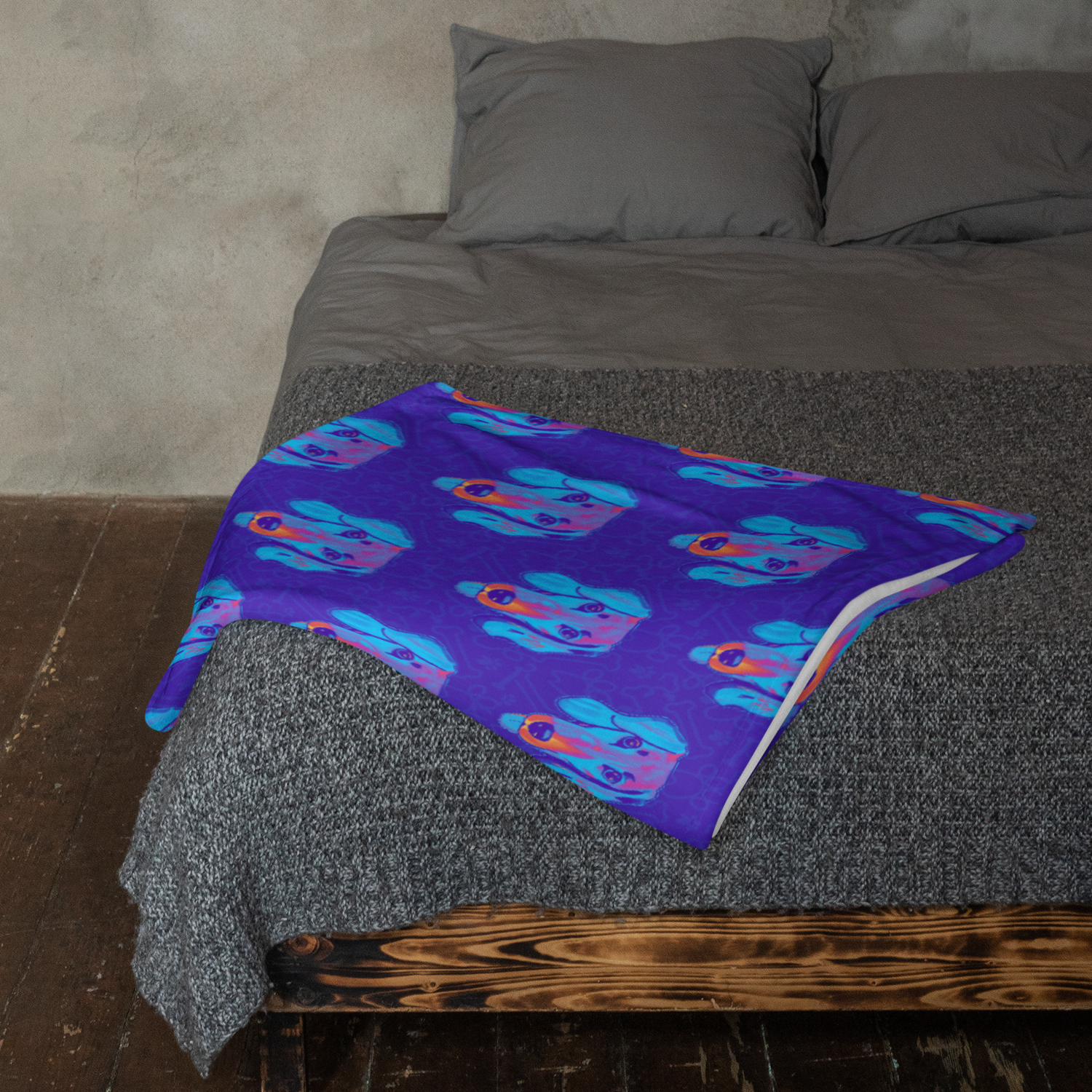 Throw Blanket - Dachshund Licks &amp; Kisses