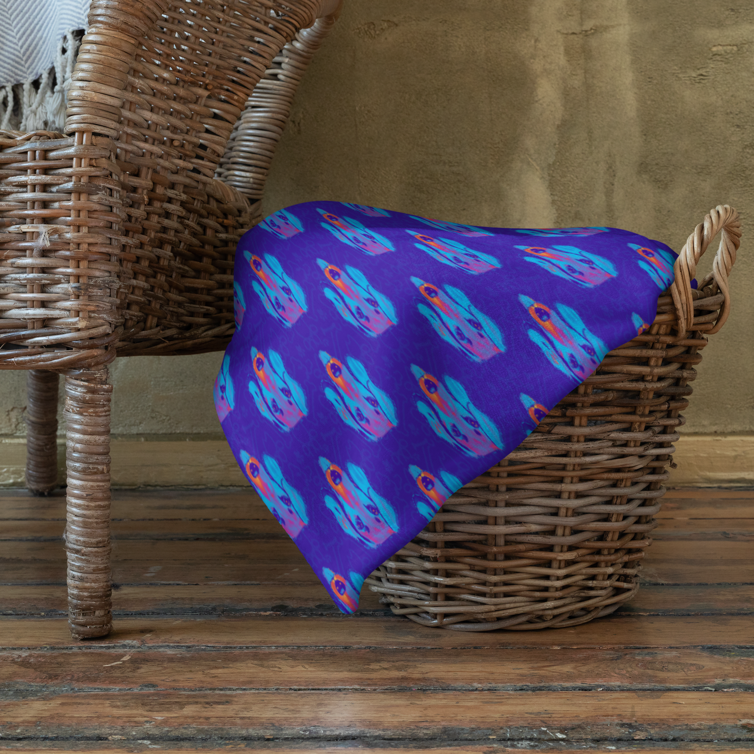 Throw Blanket - Dachshund Licks &amp; Kisses