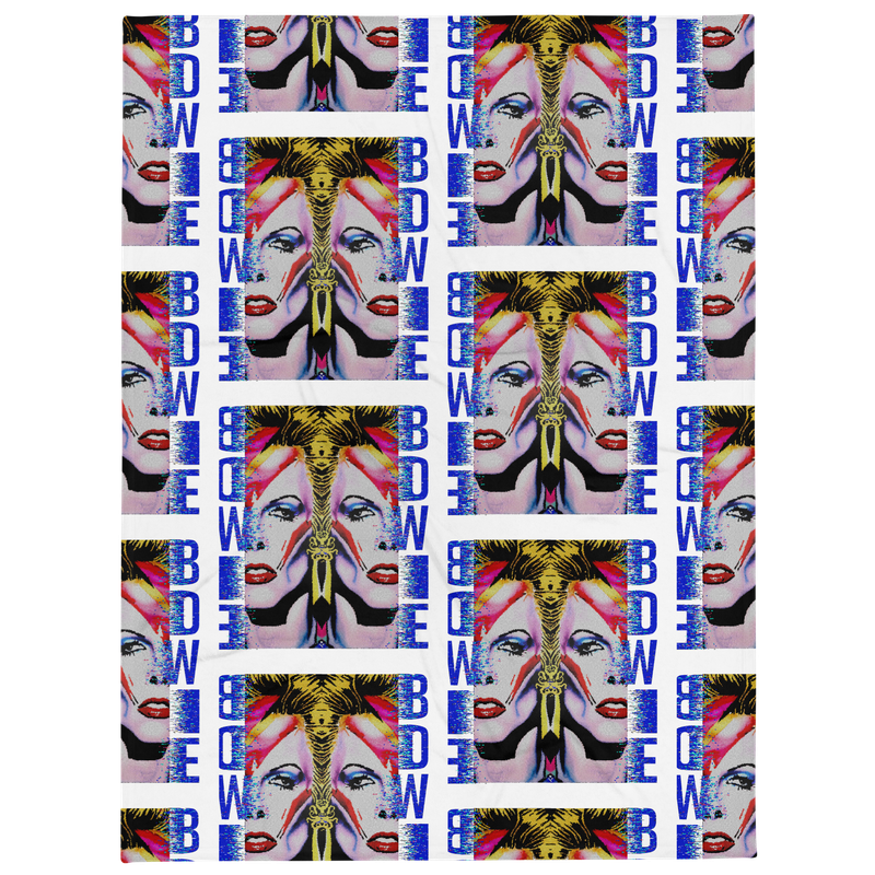 Throw Blanket - Bow Down To Bowie