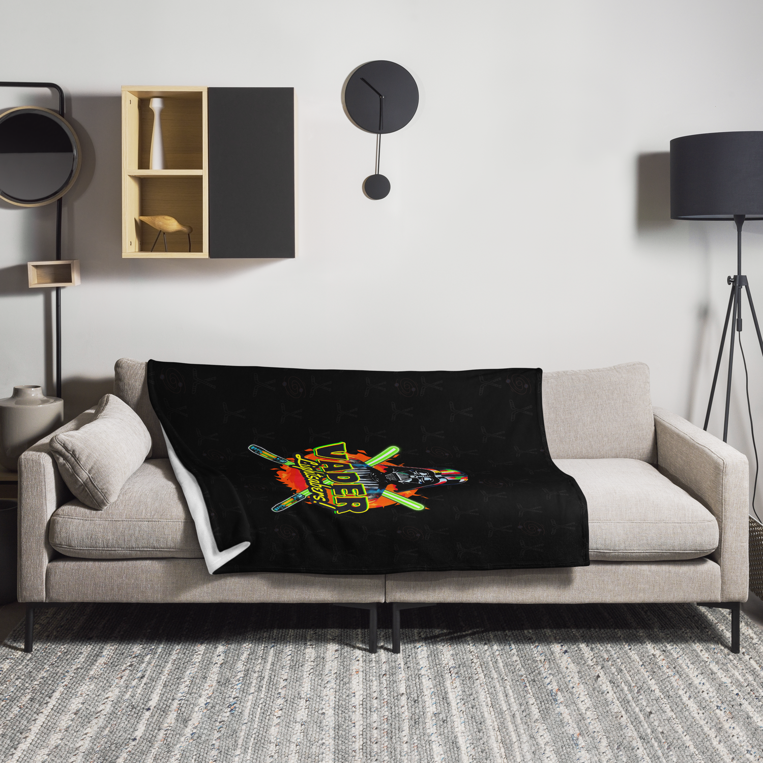 Throw Blanket - Darth Vader - The Lightsabers
