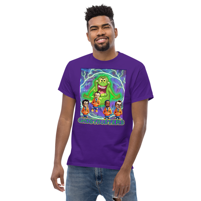 Unisex classic tee - Ghostbusters - Cross the Streams Slimer