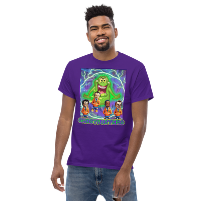 Unisex classic tee - Ghostbusters - Cross the Streams Slimer