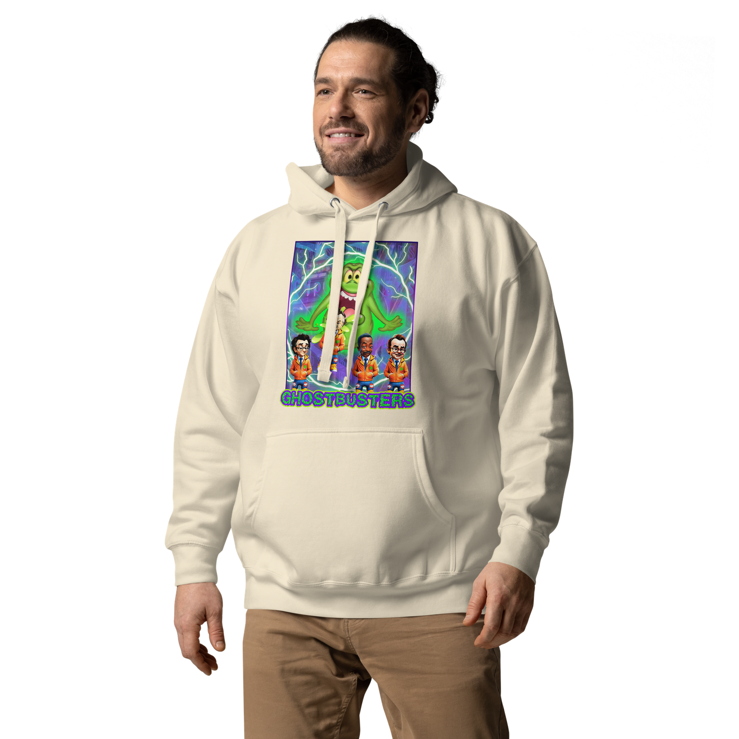 Unisex Hoodie - Ghostbusters - Cross the Streams Slimer