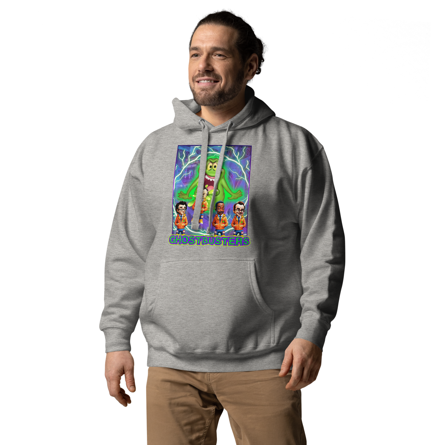 Unisex Hoodie - Ghostbusters - Cross the Streams Slimer