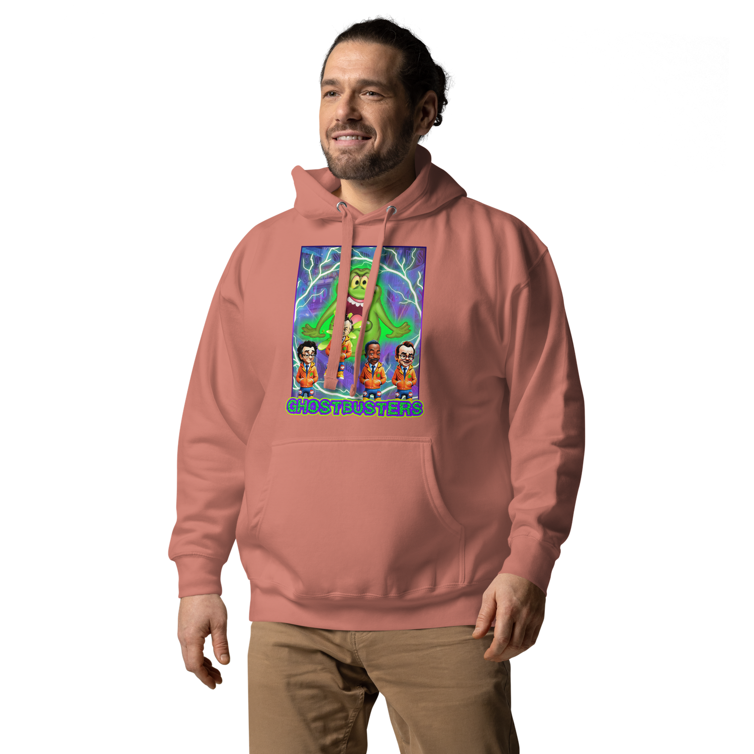 Unisex Hoodie - Ghostbusters - Cross the Streams Slimer