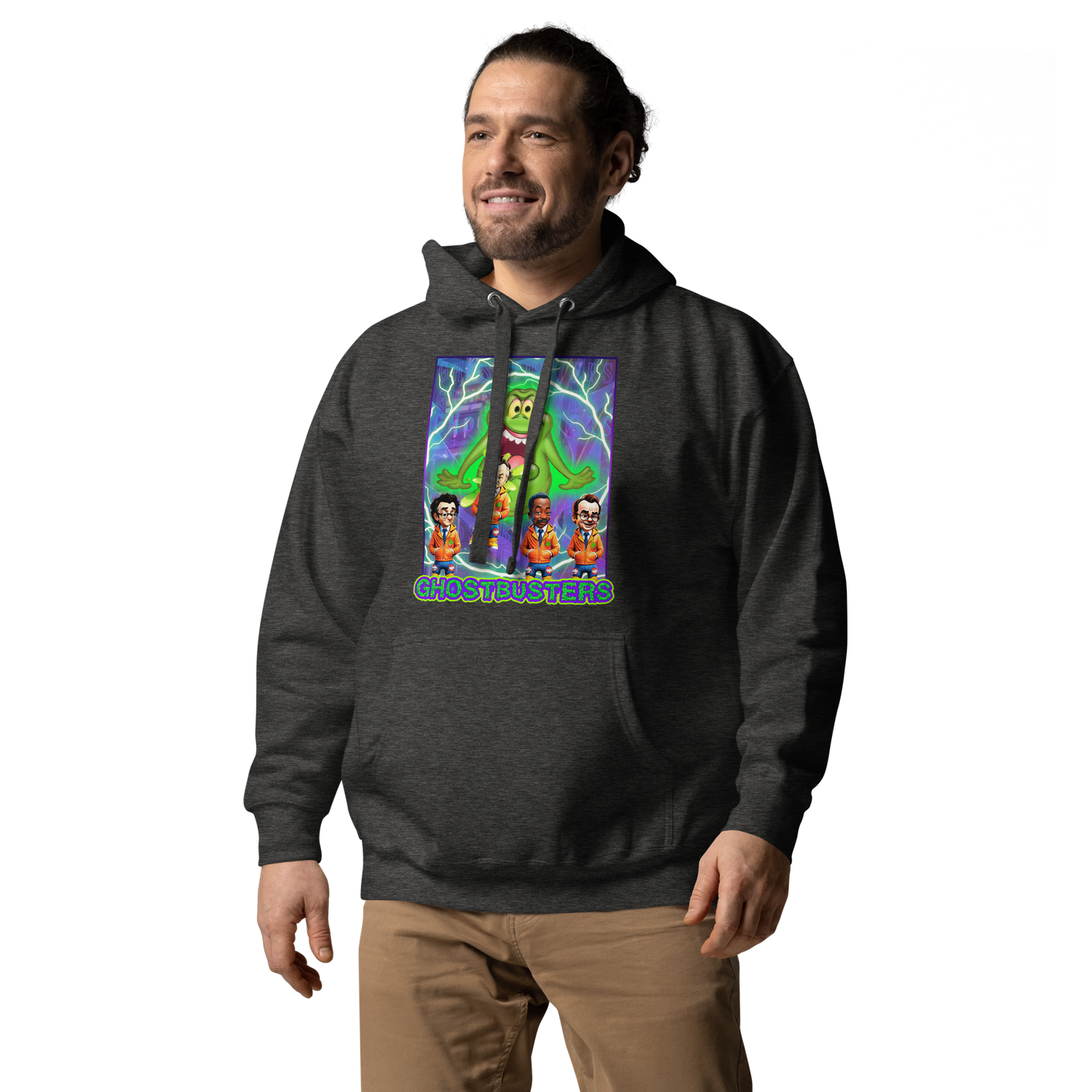 Unisex Hoodie - Ghostbusters - Cross the Streams Slimer