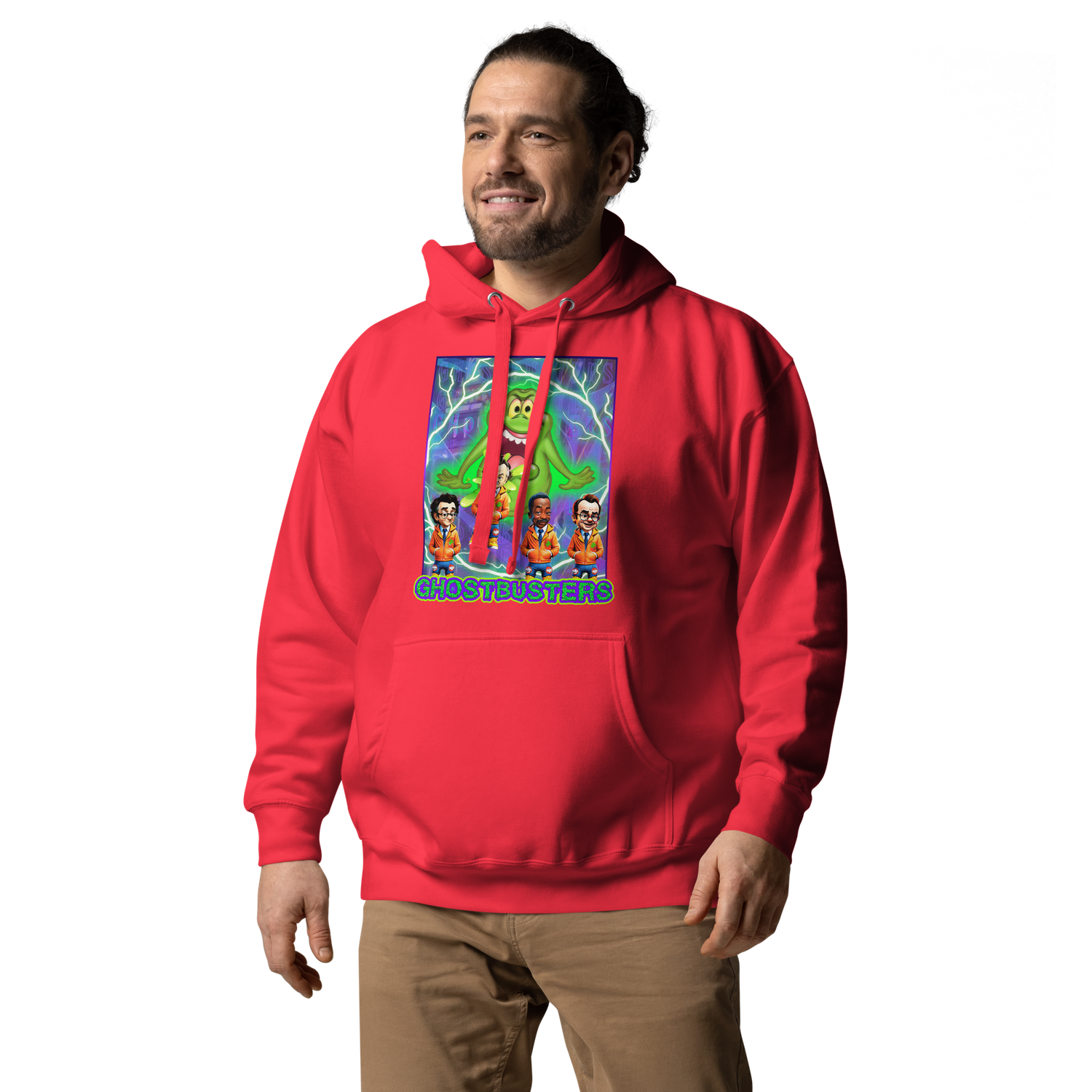 Unisex Hoodie - Ghostbusters - Cross the Streams Slimer