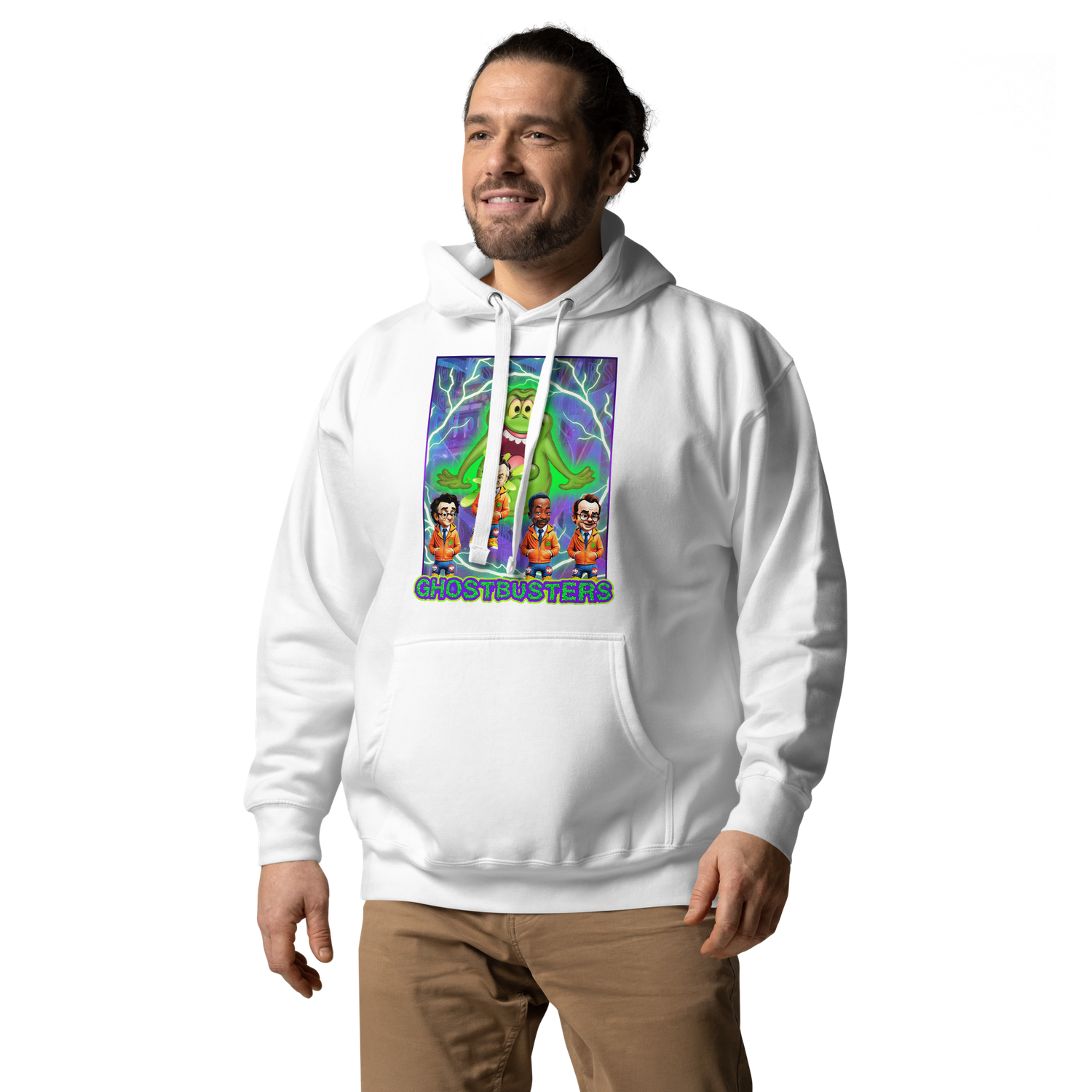 Unisex Hoodie - Ghostbusters - Cross the Streams Slimer