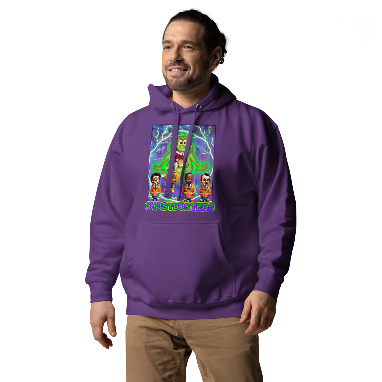 Unisex Hoodie - Ghostbusters - Cross the Streams Slimer
